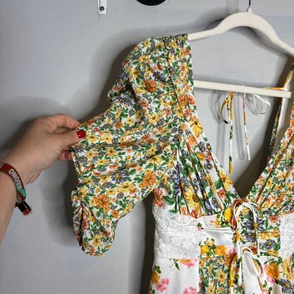 For Love & Lemons Rosalyn Mini Dress - Picture 7 of 11